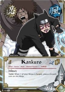 Kankuro N-933 Naruto trading card