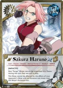 Sakura Haruno N-937 Naruto trading card