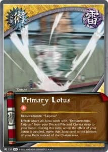 Primary Lotus J-751 Naruto trading card