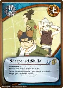 Sharpened Skills M-659 Naruto trading card