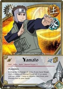 Yamato N-960 Naruto trading card