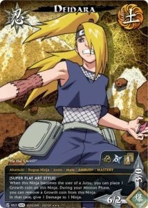 Deidara card artwork