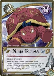 Ninja Tortoise N-978 Naruto trading card