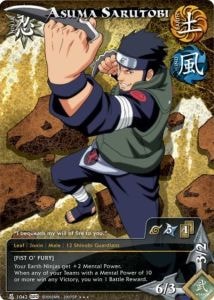 Asuma Sarutobi card artwork