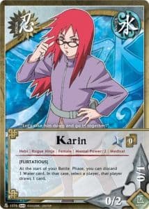 Karin N-1043 Naruto trading card