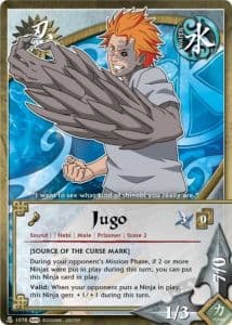 Jugo N-1045 Naruto trading card