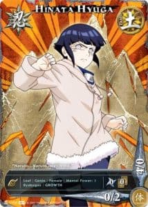 Hinata Hyuga N-1123 Naruto trading card