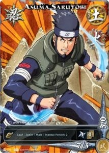 Asuma Sarutobi card artwork