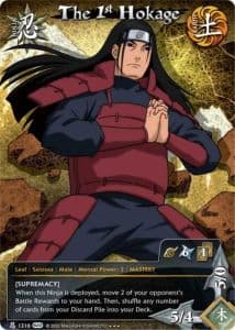 The 1st Hokage N-1147 Naruto trading card