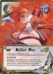 Killer Bee N-1168 Naruto trading card