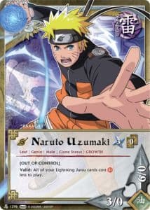 Naruto Uzumaki N-1229 Naruto trading card