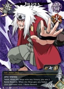 Jiraiya N-1236 Naruto trading card