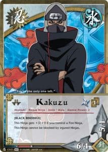 Kakuzu N-1248 Naruto trading card