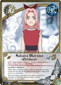 Sakura Haruno (Childhood) N-1251 Naruto trading card