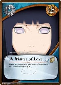 A Matter of Love M-796 Naruto trading card