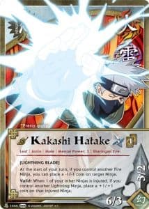 Kakashi Hatake N-1352 Naruto trading card
