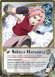 Sakura Haruno N-1385 Naruto trading card