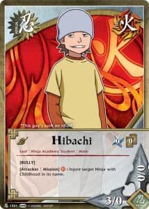 Hibachi N-1409 Naruto trading card