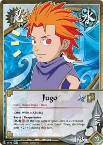Jugo N-1503 Naruto trading card