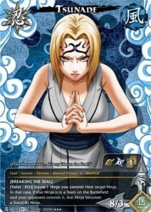 Tsunade N-1524 Naruto trading card