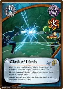 Clash of Ideals M-925 Naruto trading card