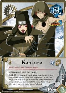 Kankuro N-1564 Naruto trading card
