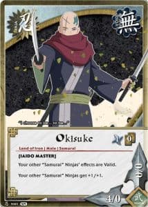 Okisuke N-1637 Naruto trading card