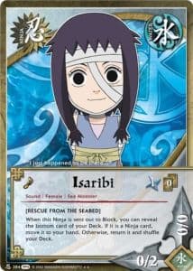 Isaribi N-1675 Naruto trading card
