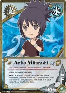 Anko Mitarashi N-1682 Naruto trading card