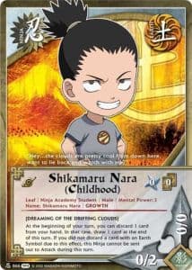 Shikamaru Nara (Childhood) N-1687 Naruto trading card
