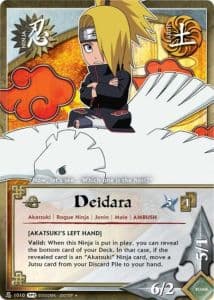 Deidara N-1713 Naruto trading card