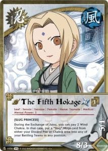 The Fifth Hokage N-1739 Naruto trading card