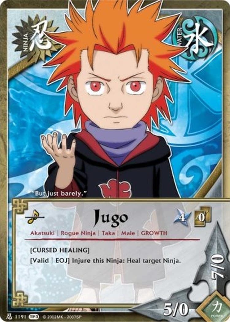 Jugo N-1780 Naruto trading card