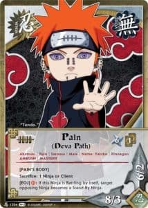 Pain (Deva Path) N-1793 Naruto trading card