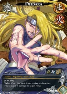 Deidara N-1797 Naruto trading card