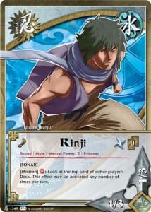 Rinji N-1809 Naruto trading card