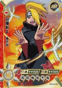Deidara card artwork