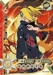 Deidara NR-SSR-043 Naruto trading card