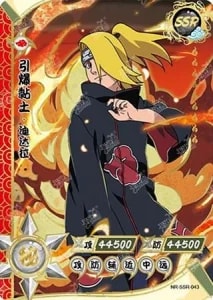 Deidara card artwork