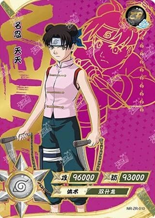 Tenten NR-ZR-010 Naruto trading card