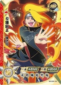 Deidara card artwork