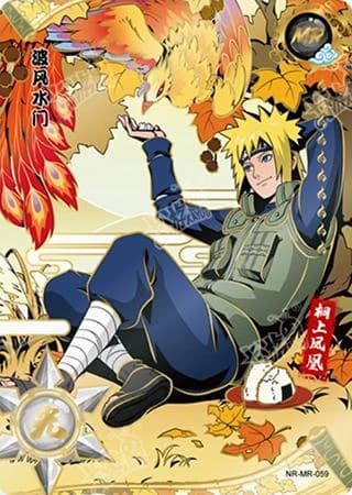 Minato Namikaze NR-MR-059 Naruto trading card