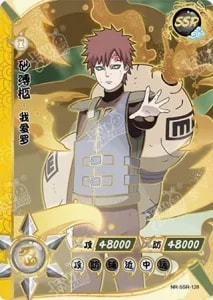 Gaara card artwork
