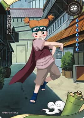 Moegi Kazamatsuri NRB07-SR-134 Naruto trading card