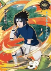 Sasuke Uchiha NRB07-SSR-171 Naruto trading card