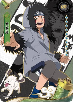 Kiba Inuzuka NRB08-UR-006 Naruto trading card