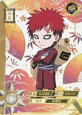 Gaara card artwork