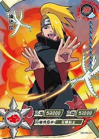 Deidara card artwork