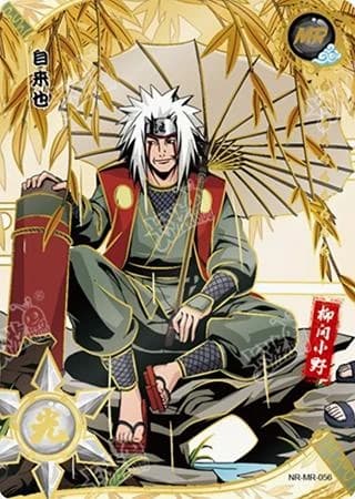Jiraiya NR-MR-056 Naruto trading card