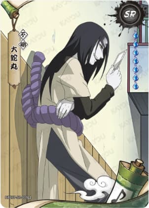 Orochimaru NRZ07-SR-008 Naruto trading card